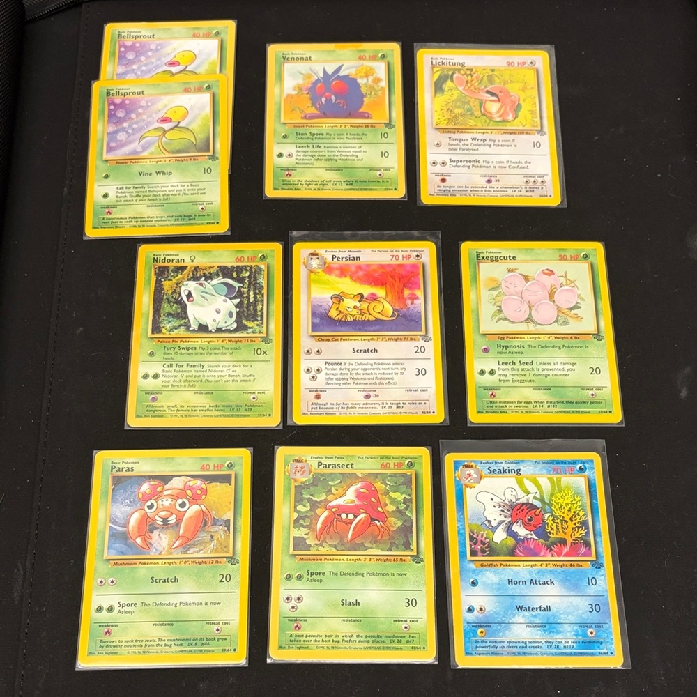 Pokemon Jungle Common Lot 1